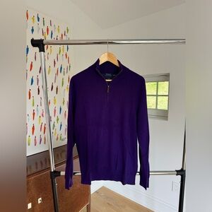 Cashmere Quarter Zip